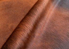 Reddish Cowhide Rug (Size: 250 x 190 CM)