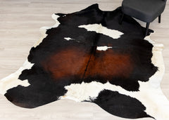 Reddish Cowhide Rug (Size: 240 x 210 CM)