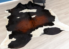 Reddish Cowhide Rug (Size: 240 x 210 CM)