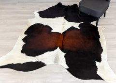 Reddish Cowhide Rug (Size: 230 x 200 CM)