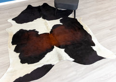 Reddish Cowhide Rug (Size: 230 x 200 CM)