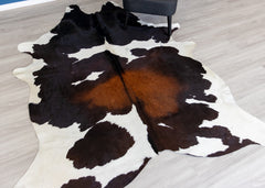 Reddish Cowhide Rug (Size: 240 x 190 CM)