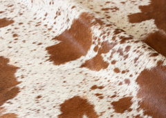 Salt Pepper Tri-Color Cowhide Rug (Size: 230 x 190 CM)