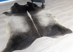 Grey Cowhide Rug (Size: 230 x 190 CM)