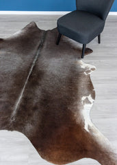 Grey Cowhide Rug (Size: 230 x 200 CM)