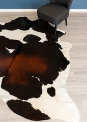 Reddish Cowhide Rug (Size: 240 x 220 CM)