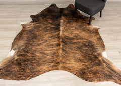 Medium Brindle Cowhide Rug (Size: 230 X 210 CM)