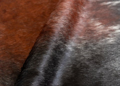 Reddish Cowhide Rug (Size: 230 X 200 CM)