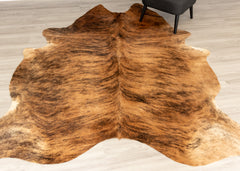 Medium Brindle Cowhide Rug (Size: 260 X 220 CM)