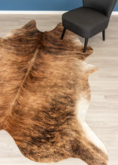 Medium Brindle Cowhide Rug (Size: 240 X 200 CM)