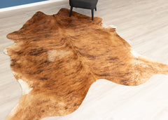 Medium Brindle Cowhide Rug (Size: 250 X 220 CM)