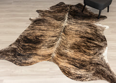 Medium Brindle Cowhide Rug (Size: 250 X 210 CM)