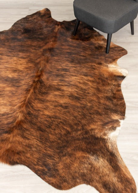 Medium Brindle Cowhide Rug (Size: 220 X 190 CM) – Rug House NZ