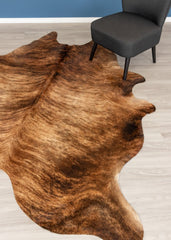 Medium Brindle Cowhide Rug (Size: 250 X 210 CM)