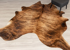 Medium Brindle Cowhide Rug (Size: 250 X 210 CM)