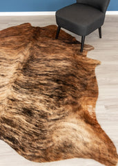 Medium Brindle Cowhide Rug (Size: 220 X 220 CM)