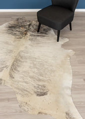 Grey Brindle Cowhide Rug (Size: 220 X 200 CM)