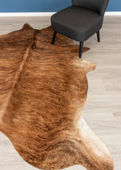 Medium Brindle Cowhide Rug (Size: 230 X 200 CM)