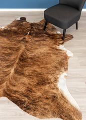 Medium Brindle Cowhide Rug (Size: 220 X 200 CM)