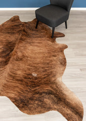 Medium Brindle Cowhide Rug (Size: 240 X 210 CM)