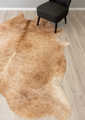 Light Brindle Cowhide Rug (Size: 240 X 190 CM)