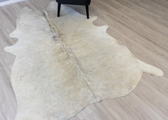 Grey Brindle Cowhide Rug (Size: 220 X 170 CM)