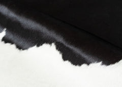 Black And White Cowhide Rug (Size: 270 X 210 CM)