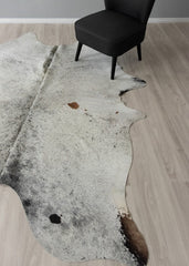 Salt Pepper Black & White Cowhide Rug (Size: 250 X 190 CM)