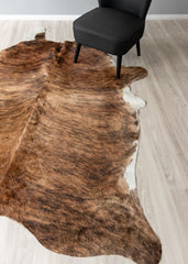 Medium Brindle Cowhide Rug (Size: 240 X 200 CM)