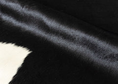 Black And White Cowhide Rug (Size: 270 X 230 CM)