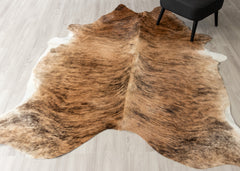 Medium Brindle Cowhide Rug (Size: 230 X 200 CM)