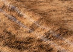 Medium Brindle Cowhide Rug (Size: 230 X 200 CM)