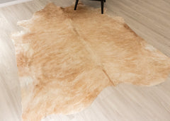(Rare) Palomino Cowhide Rug (Size: 230 X 190 CM) CHR1906