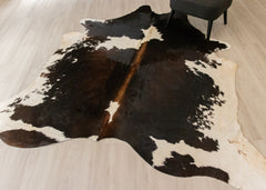 Reddish Cowhide Rug (Size: 240 X 210 CM) CHR1925