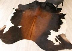 Reddish Cowhide Rug (Size: 230 X 200 CM) CHR2208