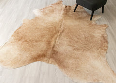 (Rare) Palomino Cowhide Rug (Size: 240 X 210 CM) CHR2373