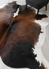 Reddish Cowhide Rug (Size: 260 X 220 CM) CHR2537