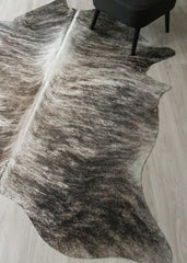 (Rare) Grey Brindle Cowhide Rug (Size: 230 X 200 CM) CHR2548