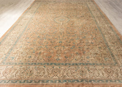 Vintage Isfahan Hand-Knotted Wool Persian Rug (Size: 310 X 510 CM)