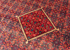 Vintage Mahal Hand-Knotted Wool Persian Rug (Size: 290 X 410 CM)