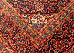 Vintage Ardakan Hand-Knotted Wool Persian Rug (Size: 300 X 380 CM)