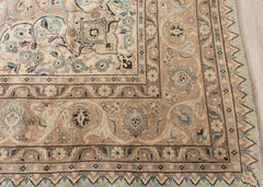 Vintage Nain Hand-Knotted Wool Persian Rug (Size: 300 X 390 CM)