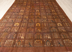 Vintage Tabriz Hand-Knotted Wool Persian Rug (Size: 280 X 380 CM)