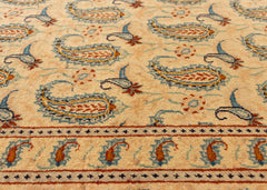 Vintage Kashan Hand-Knotted Wool Persian Rug (Size: 300 X 390 CM)