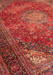 Vintage Ardakan Hand-Knotted Wool Persian Rug (Size: 300 X 400 CM)