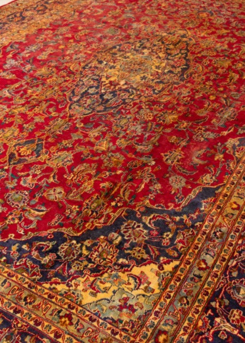 Vintage Ardakan Hand-Knotted Wool Persian Rug (Size: 300 X 410 CM)