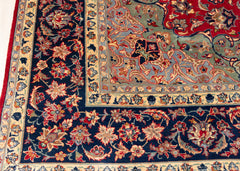 Vintage Arak Hand-Knotted Wool Persian Rug (Size: 310 X 405 CM)