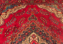 Vintage Tabriz Hand-Knotted Wool Persian Rug (Size: 280 X 390 CM)