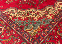 Vintage Tabriz Hand-Knotted Wool Persian Rug (Size: 280 X 390 CM)