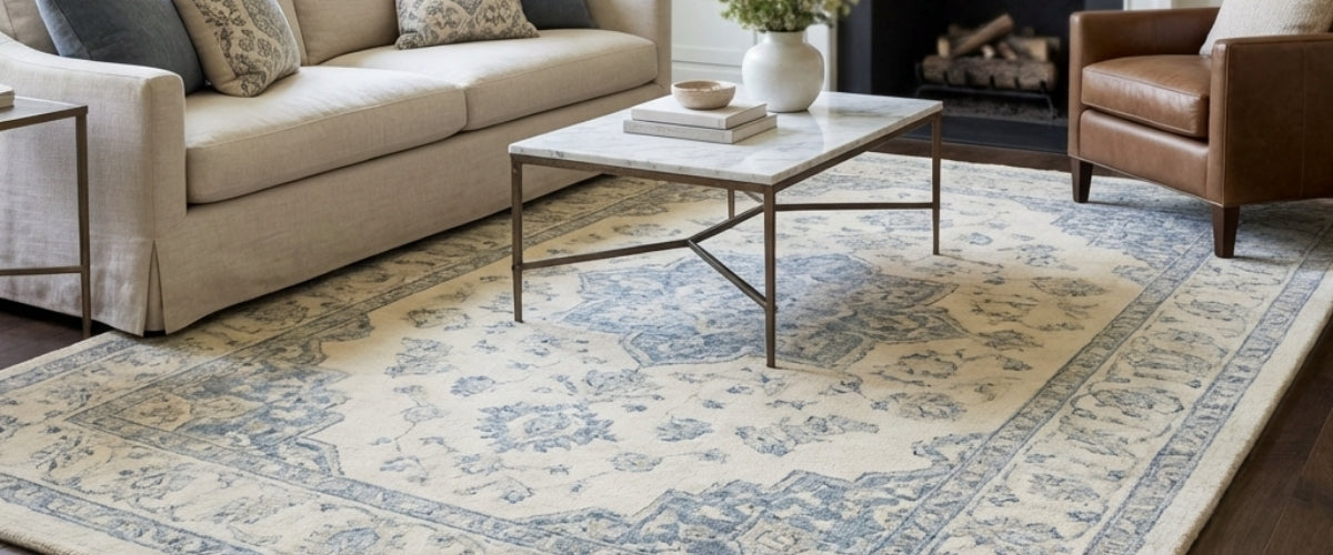 Premium rugs in Auckland homes – wool and cowhide styles